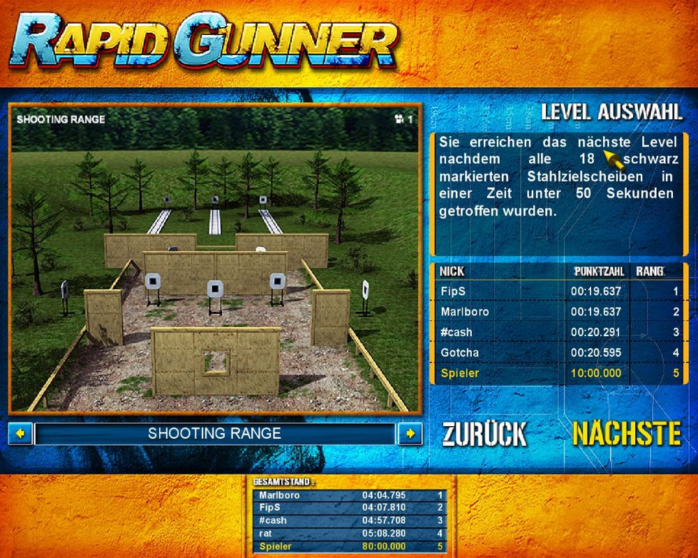 Rapid Gunner Tactical Shooter Microsoft Windows PC CD-PC Gamez USA