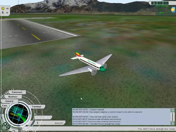 Airport Tycoon 3 Microsoft Windows PC CD-PC Gamez USA