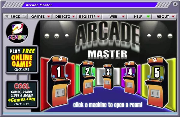 ARCADE MASTER Microsoft Windows PC CD-PC Gamez USA