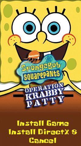 Spongebob Squarepants Operation Krabby Patty Microsoft Windows PC CD-PC Gamez USA