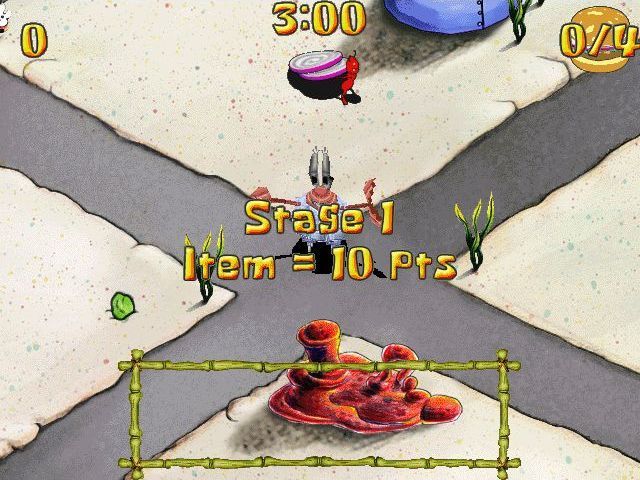 Spongebob Squarepants Operation Krabby Patty Microsoft Windows PC CD-PC Gamez USA