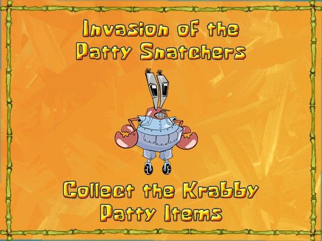 Spongebob Squarepants Operation Krabby Patty Microsoft Windows PC CD-PC Gamez USA