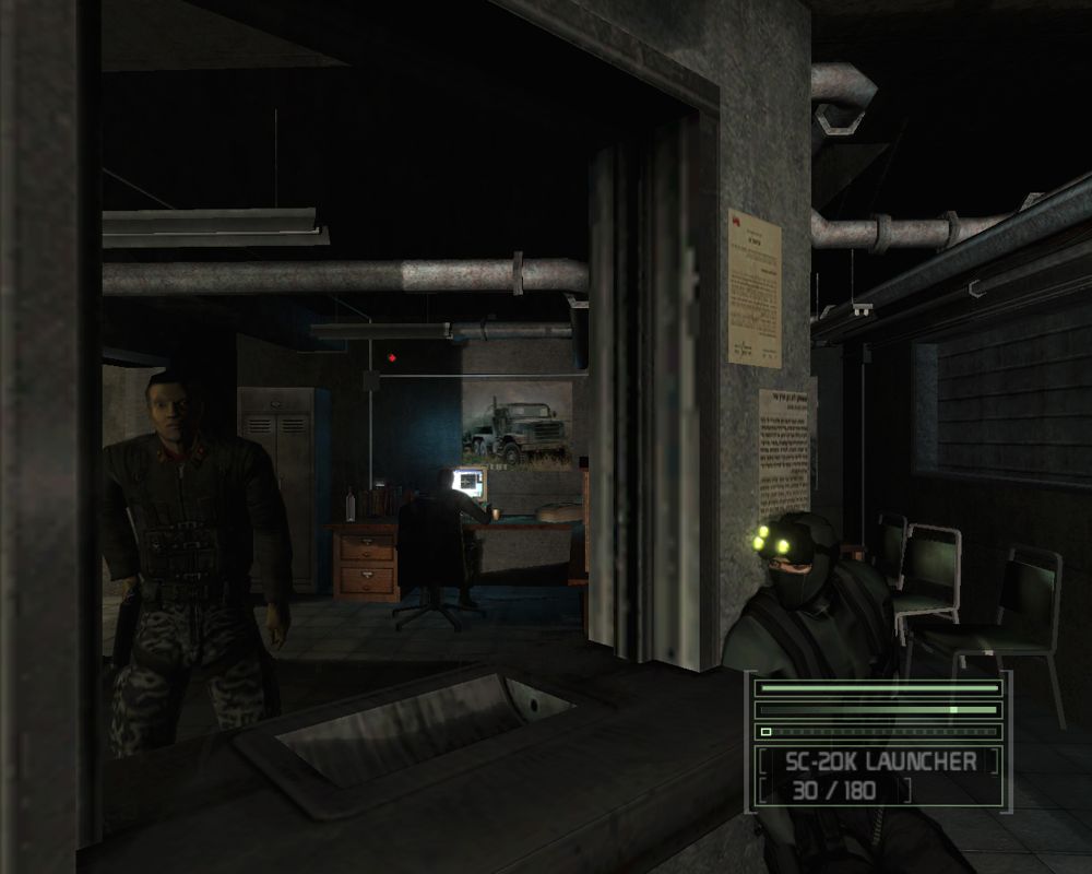 Tom Clancy's Splinter Cell Chaos Theory Microsoft Windows PC CD-PC Gamez USA