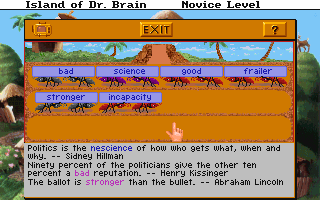 The Island of Dr. Brain Microsoft Windows PC CD-PC Gamez USA