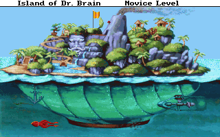 The Island of Dr. Brain Microsoft Windows PC CD-PC Gamez USA