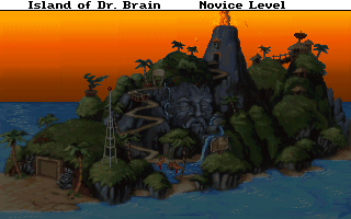 The Island of Dr. Brain Microsoft Windows PC CD-PC Gamez USA