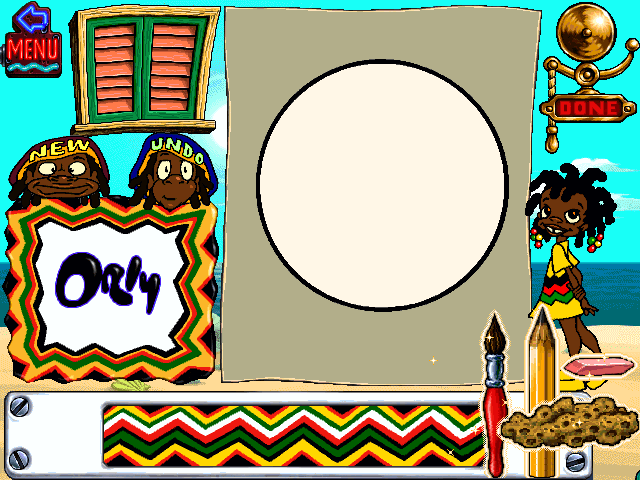 Orly's Draw-A-Story Microsoft Windows PC CD-PC Gamez USA