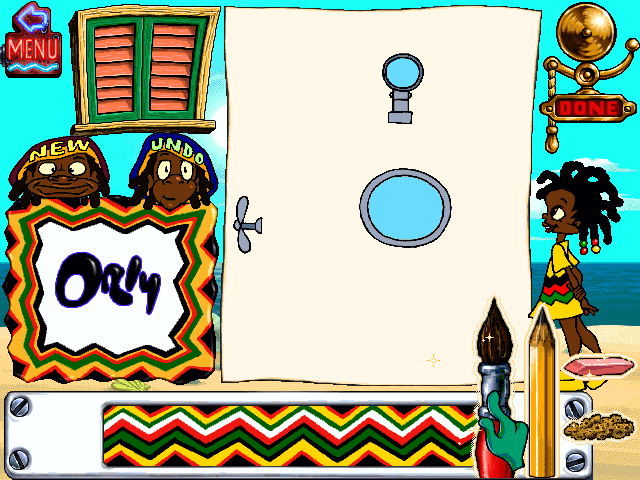 Orly's Draw-A-Story Microsoft Windows PC CD-PC Gamez USA