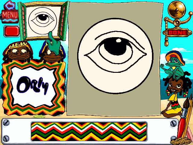 Orly's Draw-A-Story Microsoft Windows PC CD-PC Gamez USA