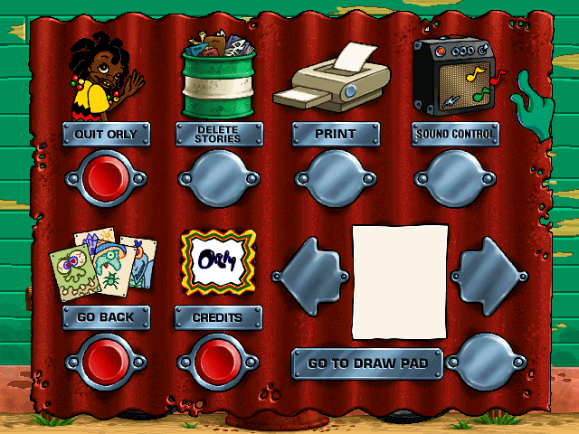 Orly's Draw-A-Story Microsoft Windows PC CD-PC Gamez USA