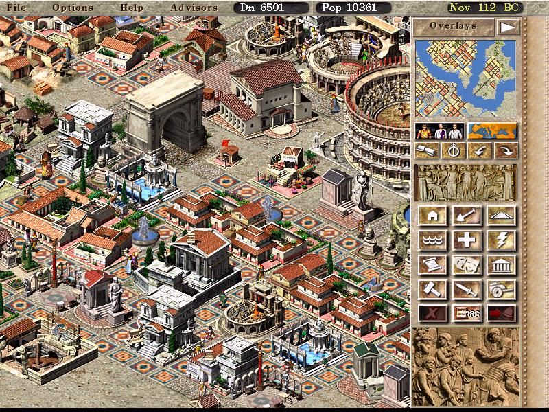 Caesar III Microsoft Windows PC CD-PC Gamez USA