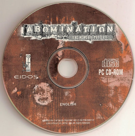Abomination The Nemesis Project physical PC game CD - PC Gamez USA