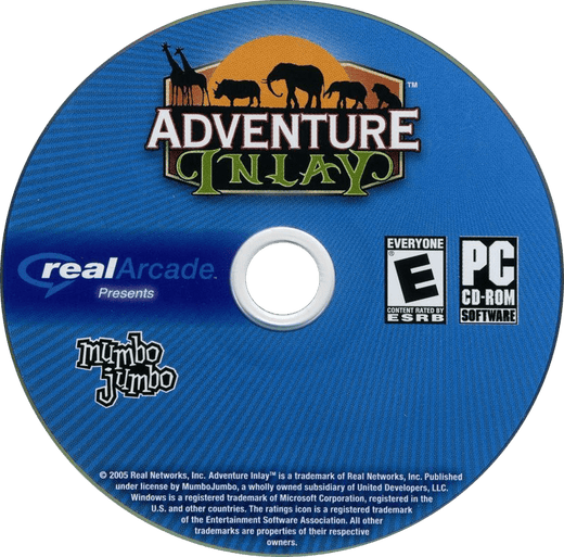 Adventure Inlay - Safari Edition Microsoft Windows PC CD by PC Gamez USA
