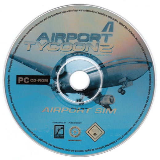 Airport Tycoon 2 Microsoft Windows PC CD-PC Gamez USA