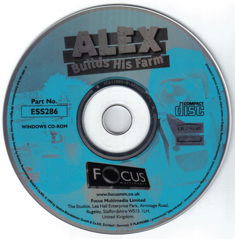 Alex Builds His Farm Microsoft Windows PC CD by PC Gamez USA