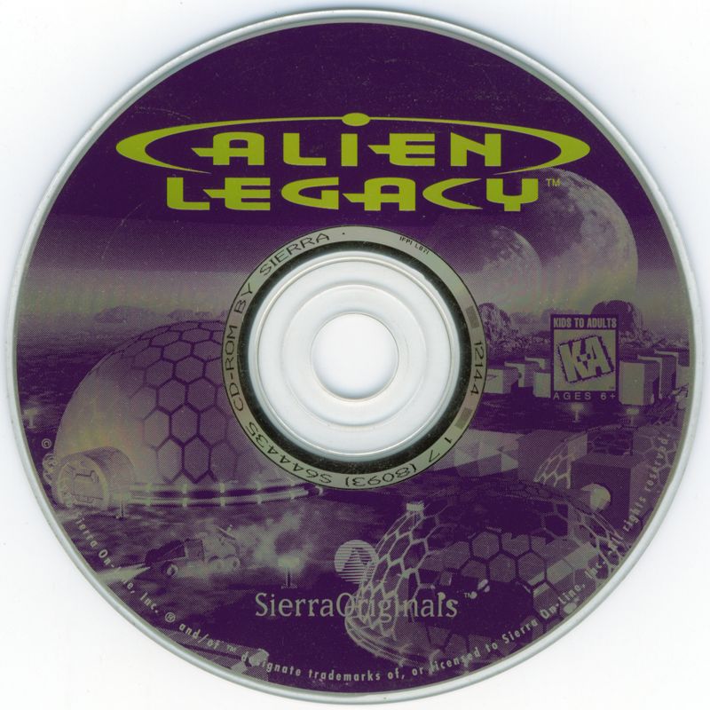 Alien Legacy Microsoft Windows PC CD-PC Gamez USA