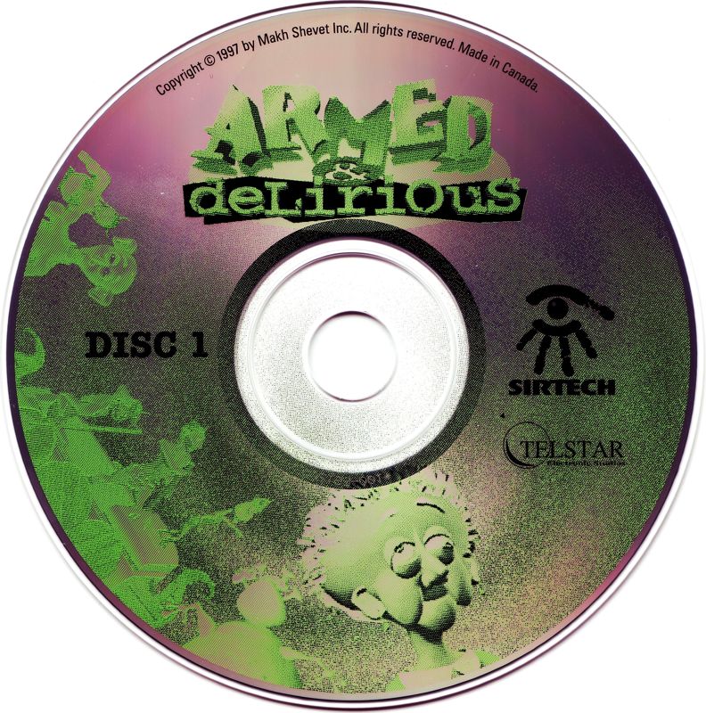 Armed & Delirious Disc 1-5 Microsoft Windows PC CD-PC Gamez USA