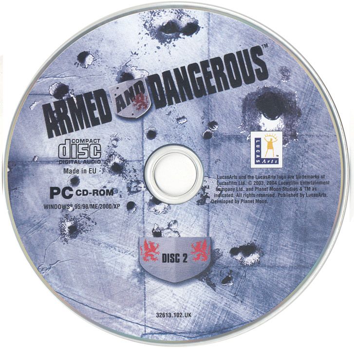 Armed and Dangerous Disc 1 - 2 Microsoft Windows PC CD-PC Gamez USA