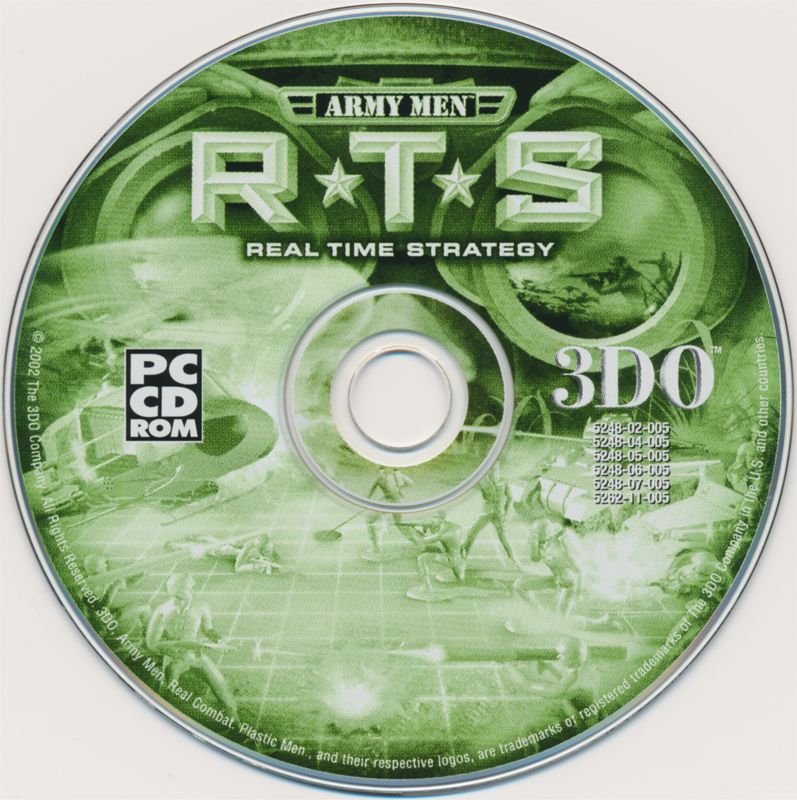 Army Men RTS Microsoft Windows PC CD-PC Gamez USA
