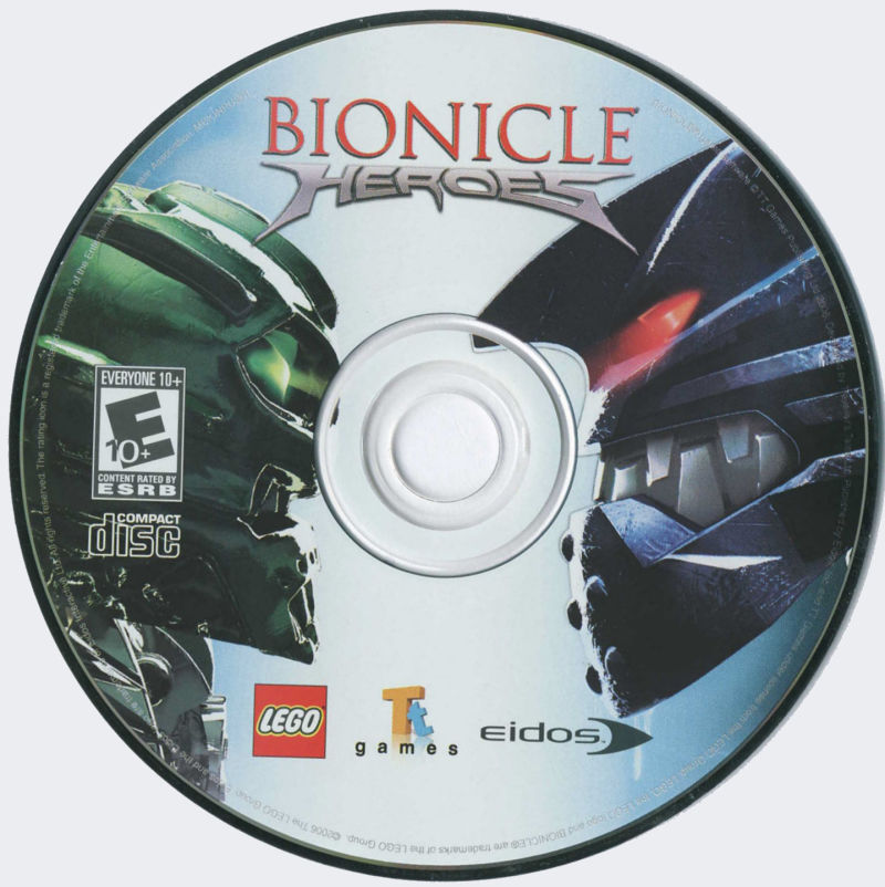 BIONICLE Heroes Microsoft Windows PC CD-PC Gamez USA