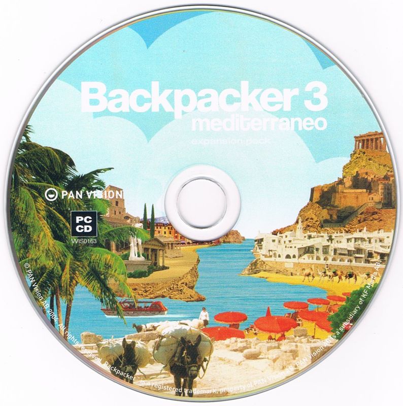 Backpacker 3 Mediterraneo Microsoft Windows PC CD-PC Gamez USA
