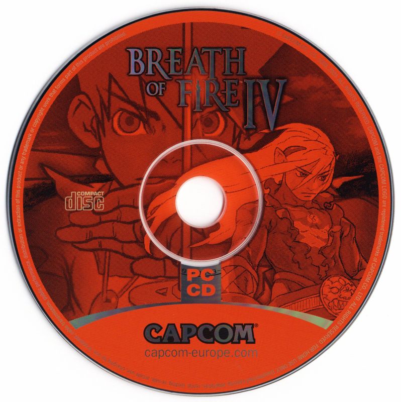 Breath Of Fire IV 4 Microsoft Windows PC CD-PC Gamez USA