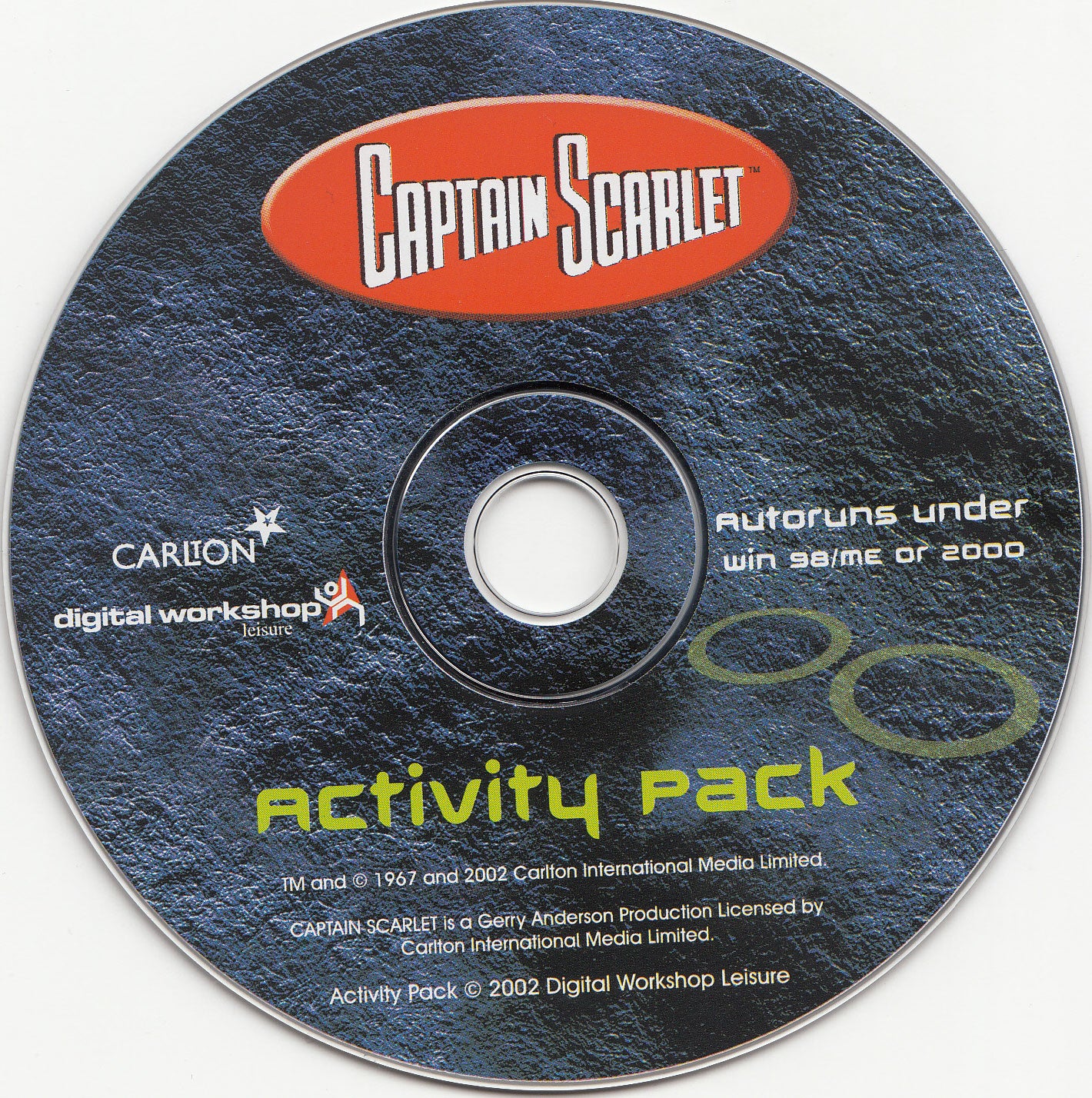 Captain Scarlett Activity Pack Microsoft Windows PC CD-PC Gamez USA