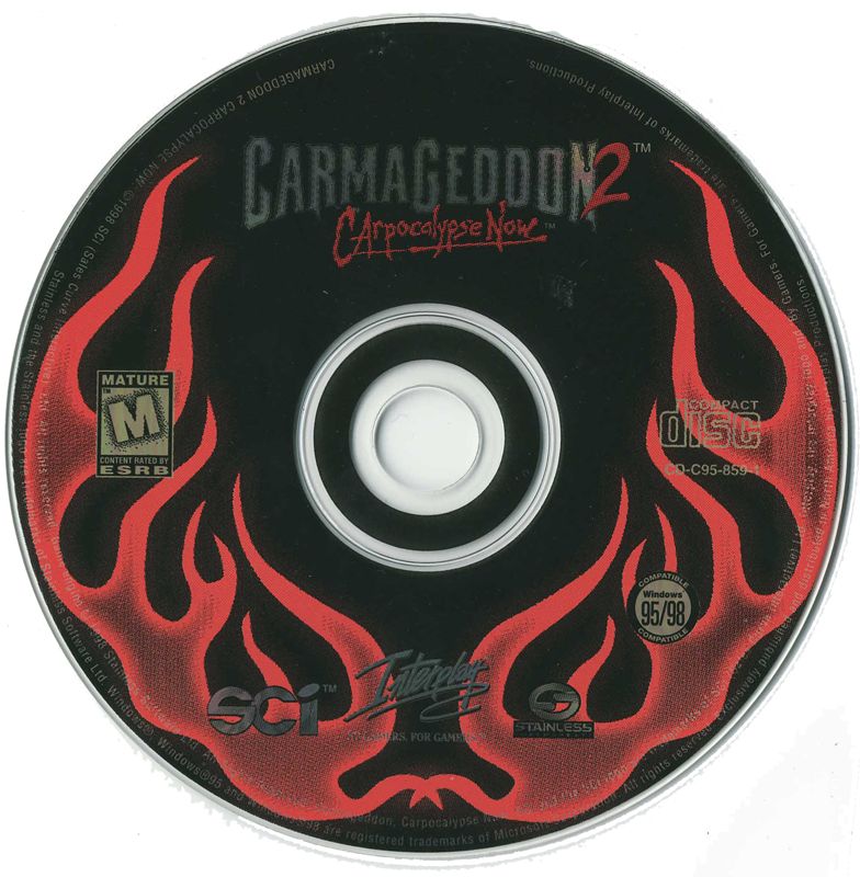 Carmageddon 2: Carpocalypse Now 1998 Microsoft Windows SCi Games Interplay-PC Gamez USA