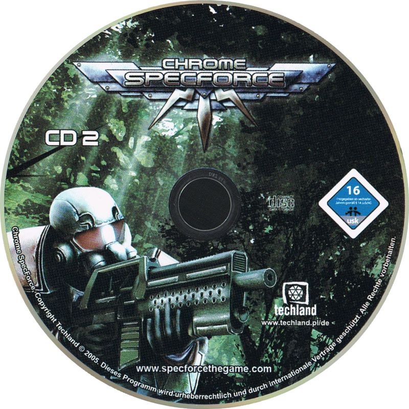 Chrome SpecForce Disc 1-2 Microsoft Windows PC CD-PC Gamez USA