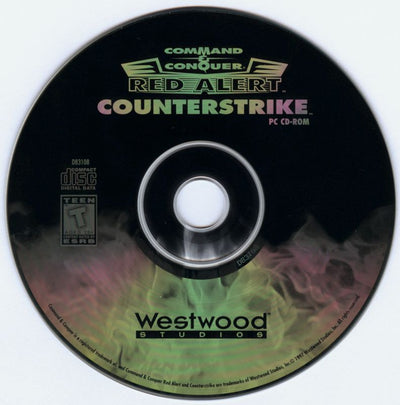 Command & Conquer - Red Alert - Counterstrike Microsoft Windows PC CD