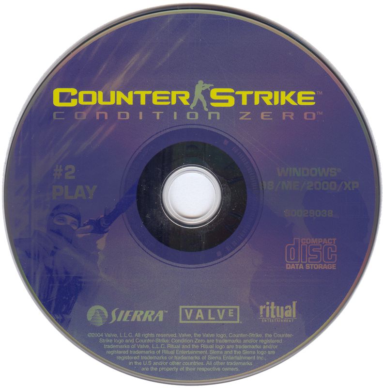 Counter-Strike - Condition Zero Disc 1-2 Microsoft Windows PC CD-PC Gamez USA