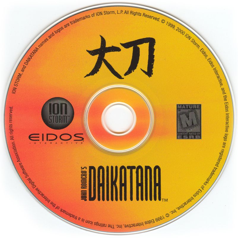 Daikatana Microsoft Windows PC CD-PC Gamez USA