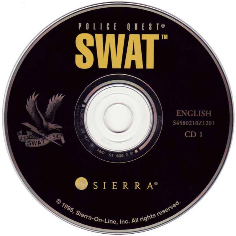 Daryl F. Gates' Police Quest - SWAT Disc 1-4 Microsoft Windows PC CD-PC Gamez USA