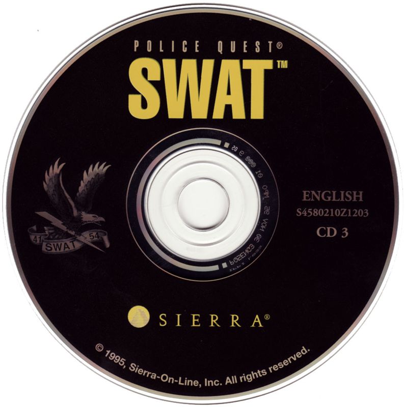 Daryl F. Gates' Police Quest - SWAT Disc 1-4 Microsoft Windows PC CD-PC Gamez USA