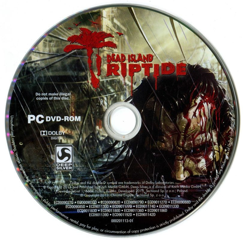 Dead Island Riptide Microsoft Windows PC DVD by PC Gamez USA