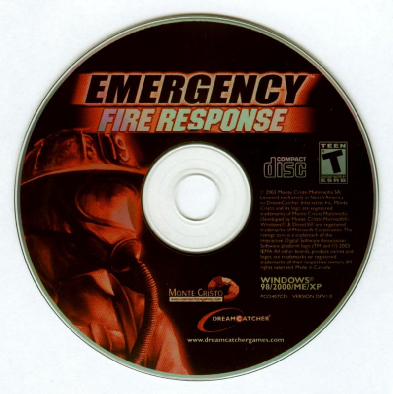 Dream Catcher Emergency Fire Response Microsoft Windows PC CD-PC Gamez USA
