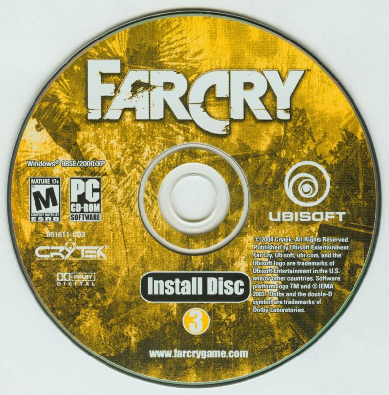 Far Cry Disc 1-5 Microsoft Windows PC CD-PC Gamez USA