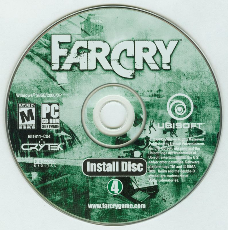 Far Cry Disc 1-5 Microsoft Windows PC CD-PC Gamez USA