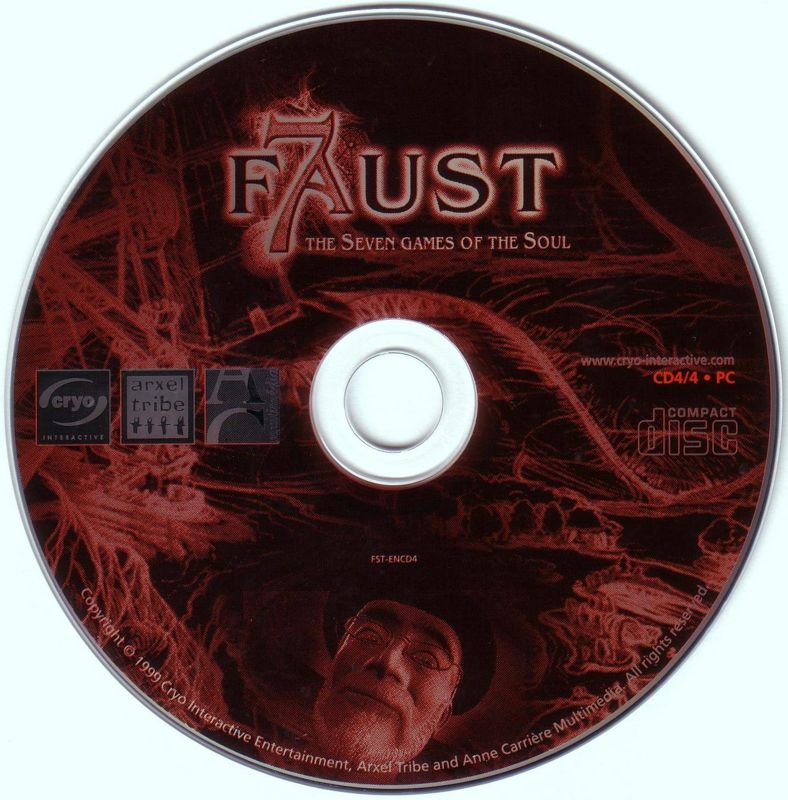 Faust Seven Games of the Soul Disc 1-4 Microsoft Windows PC CD-PC Gamez USA