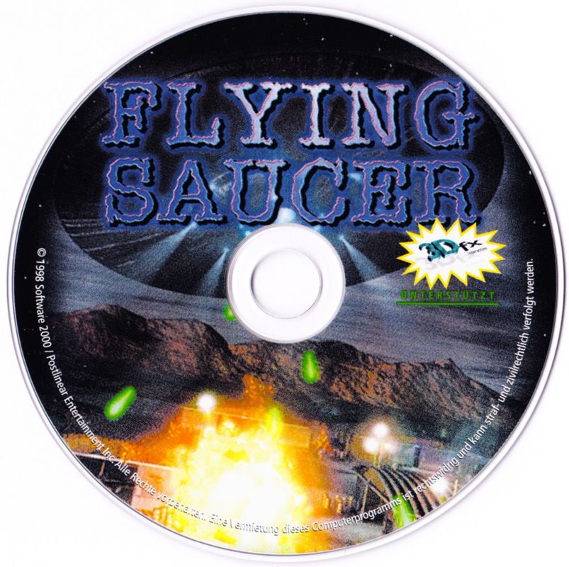 Flying Saucer Microsoft Windows PC CD-PC Gamez USA