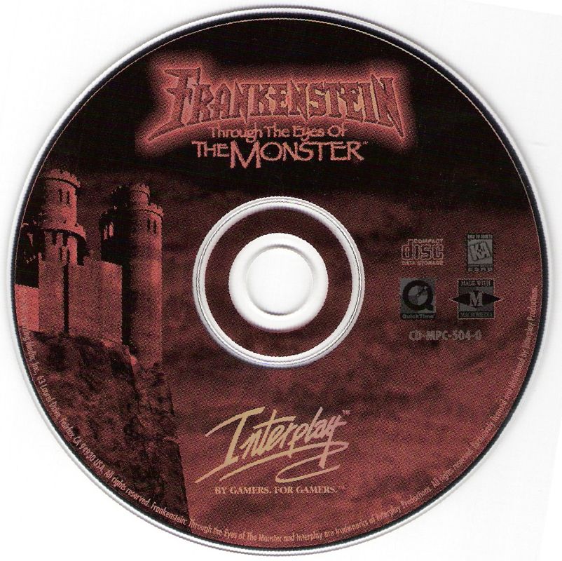 Frankenstein Through the Eyes of the Monster Microsoft Windows PC CD-PC Gamez USA
