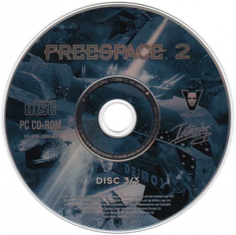 Freespace 2 Disc 1-3 Microsoft Windows PC CD-PC Gamez USA