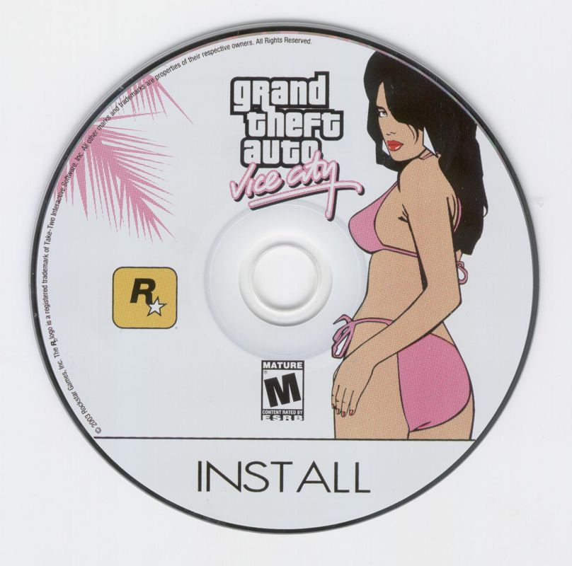 Grand Theft Auto: Vice City 2002 Microsoft Windows PC CD Rockstar-PC Gamez USA