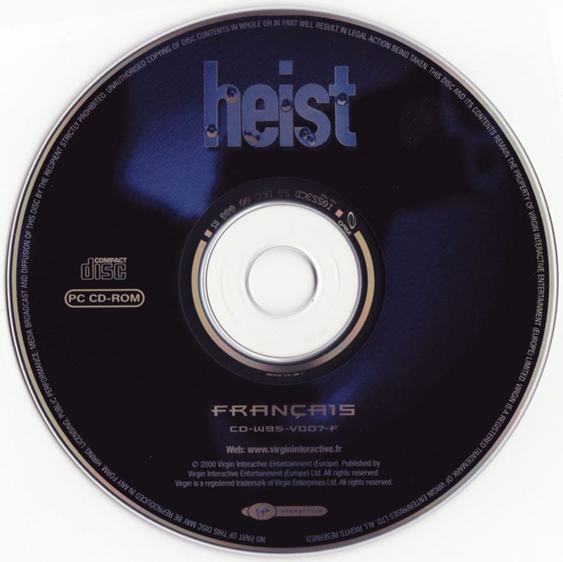 Heist Microsoft Windows PC CD-PC Gamez USA