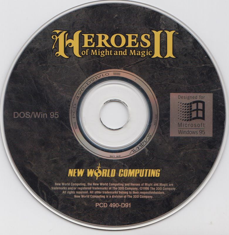 Heroes Of Might & Magic II Microsoft Windows PC CD-PC Gamez USA