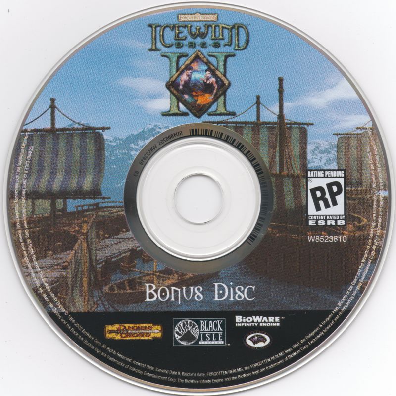 Icewind Dale II - Adventure Pack Bonus Disc Microsoft Windows PC CD-PC Gamez USA