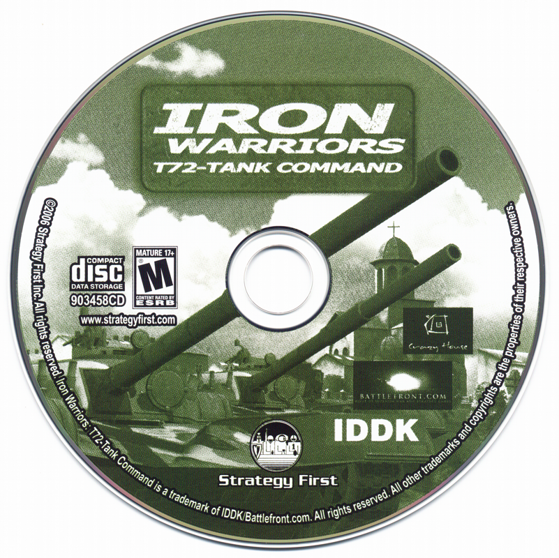 Iron Warriors T-72 Tank Command Microsoft Windows PC DVD by PC Gamez USA