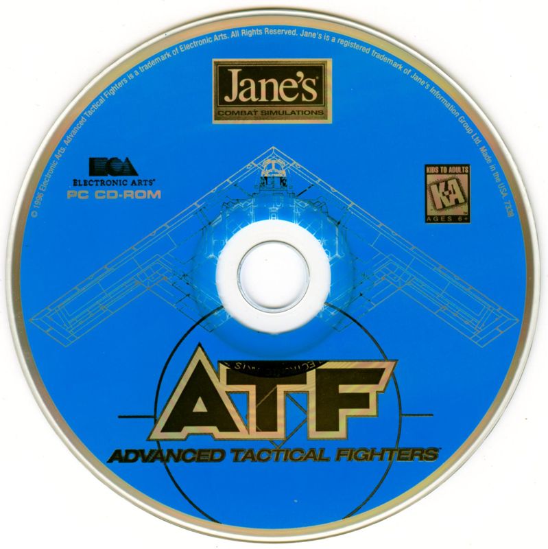 Janes Combat Simulations ATF Advanced Tactical Fighters Gold Microsoft Windows PC CD-PC Gamez USA