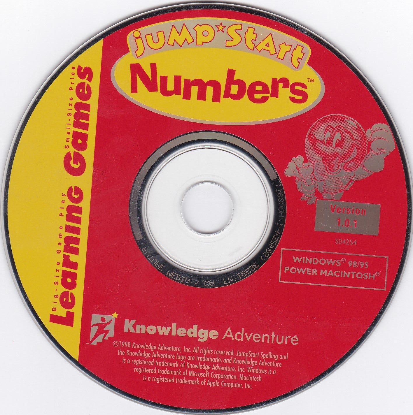 JumpStart Numbers Microsoft Windows PC CD-PC Gamez USA