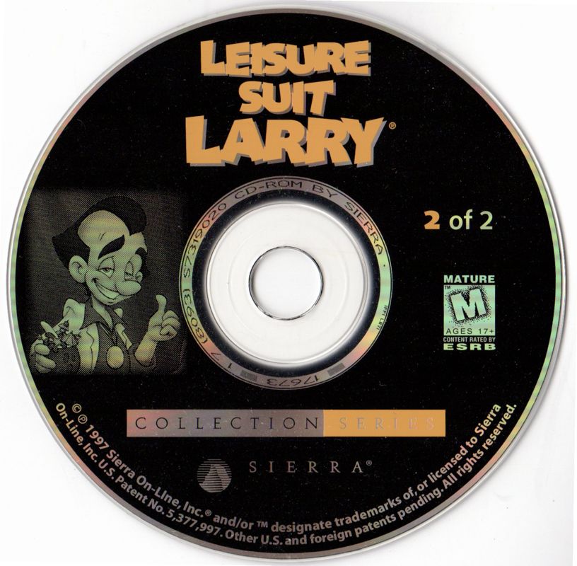 Leisure Suit Larry Collection Series Disc 1-2 Microsoft Windows PC CD-PC Gamez USA